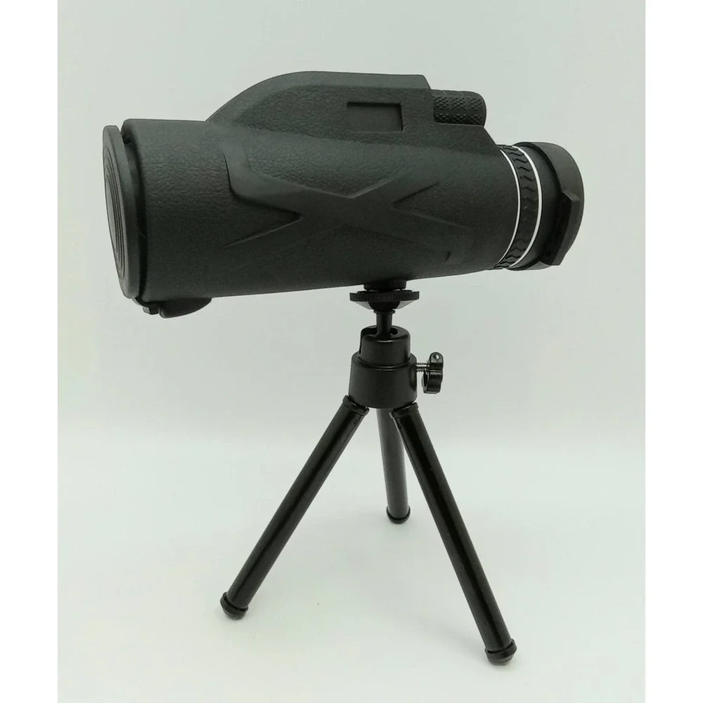 Monocular Telescope 80x100 HD with Smartphone Holder and Tripod